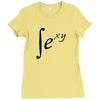 sexy math t shirt s m l xl 2xl 3xl funny awesome sex humor college ner Ladies Fitted T-Shirt