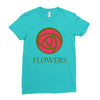 flowers Ladies Fitted T-Shirt