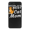 world's best cat mom iPhone 7 Plus Case