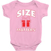 size matters Baby Bodysuit