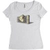 a wild pokeghost appears Women's Triblend Scoop T-shirt