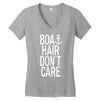 boat hair don't care Women's V-Neck T-Shirt