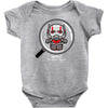 hello! i'm down here! Baby Onesie