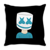 marshmello Throw Pillow