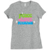 peace, love, massage Ladies Fitted T-Shirt