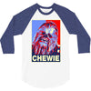 chewbacca poster, ideal gift or birthday present 3/4 Sleeve Shirt
