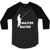 aster baiter mens rude fishing 3/4 Sleeve Shirt