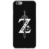 the legend of zelda - breath of the wild white logo iPhone 6/6s Case