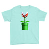 nintendo mario brothers piranha plant Youth Tee