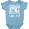 microwave hacker Baby Bodysuit