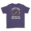 I Don't Care How Many Miles Per Gallon Youth Tee