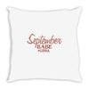 September Babe Libra Throw Pillow