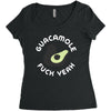 Guacamole Fuck Yeah Women's Triblend Scoop T-shirt