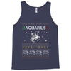 aquarius christmas ugly sweater Tank Top