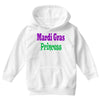 mardi gras princess Youth Hoodie