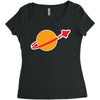 Lego Space Women's Triblend Scoop T-shirt