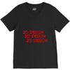 Red Sparrow V-Neck Tee
