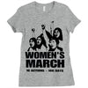 Women's March Protest Ladies Fitted T-Shirt