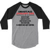 Smartass January Girl 3/4 Sleeve Shirt