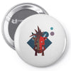 red xiii Pin-back button
