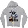 who loves frenchies Zipper Hoodie