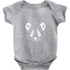 Geometric Panda Baby Bodysuit