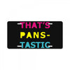 pansexual pride License Plate