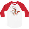 pirate shrimp 3/4 Sleeve Shirt