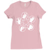schere stein papier echse spock Ladies Fitted T-Shirt