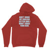 dont judge my english setter Hoodie