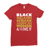 melanin african american woman Ladies Fitted T-Shirt