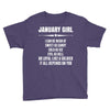 Super January Girl Youth Tee