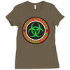 zombie outbreak response team Ladies Fitted T-Shirt
