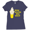 now watch me whip Ladies Fitted T-Shirt