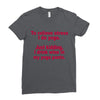 drink wine in ractangle Ladies Fitted T-Shirt