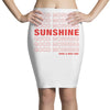 Good Morning Sunshine Pencil Skirts