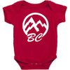 bc mountains british col Baby Bodysuit