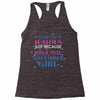 don't be jealous just because i'm a super cute november girl Racerback Tank
