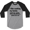 i like cooking 3/4 Sleeve Shirt
