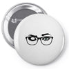 glasses Pin-back button