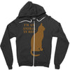 im an animal in bed Zipper Hoodie