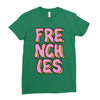 donut frenchies Ladies Fitted T-Shirt