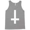 wasted youth inverted cross indie geek swag funny Tank Top