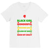 i'm not just a black girl V-Neck Tee