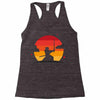 Samurai Sunset Racerback Tank