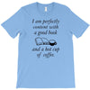 good book and coffee rectangle T-Shirt