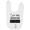 let the adventure begin Baby Bibs