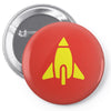 Reggie Rocket Pin-back button