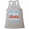 science is real Racerback Tank
