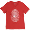 octo print V-Neck Tee
